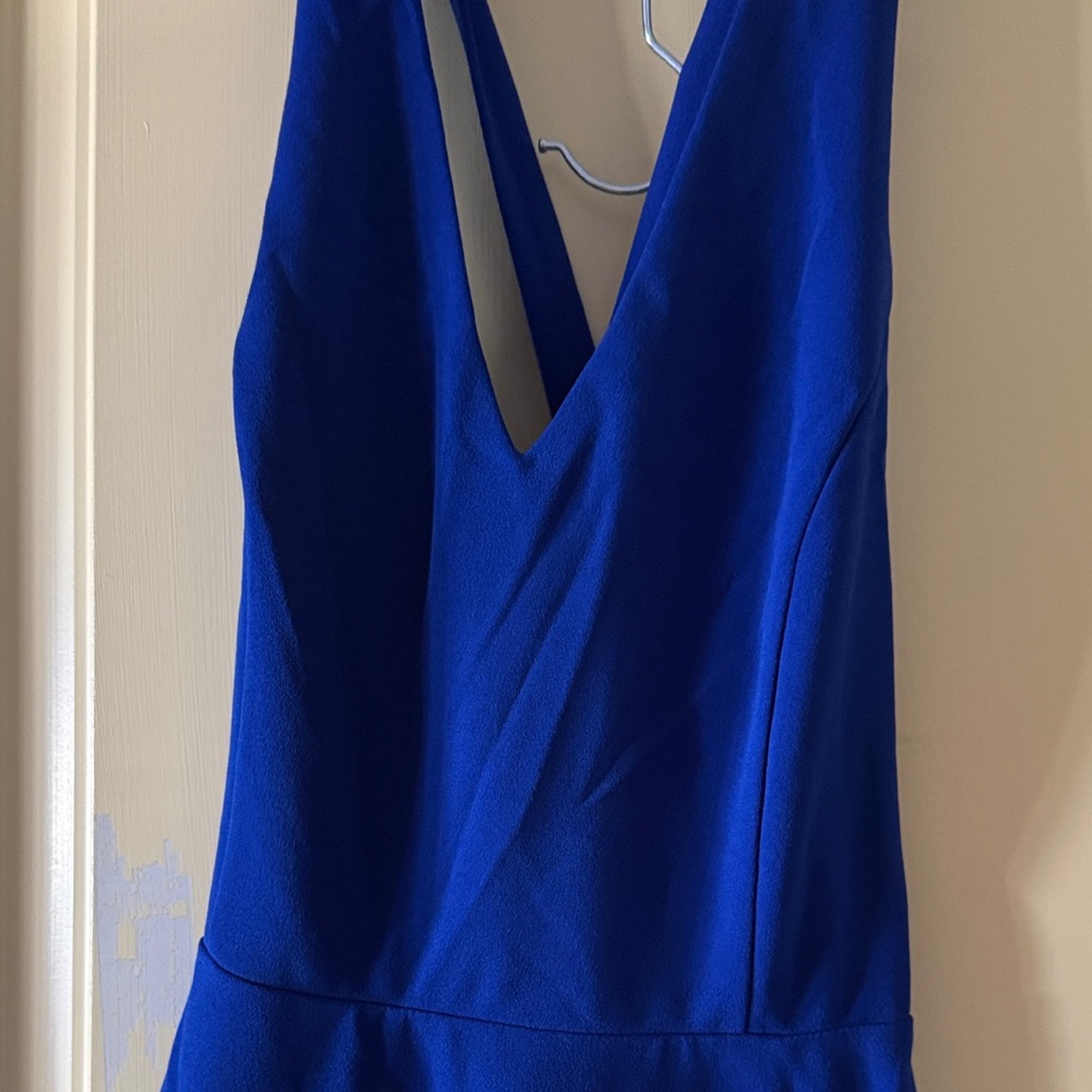 Lulu's Royal Blue Maxi Dress